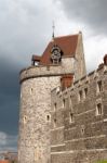 Scenic View Of Windsor Castle Stock Photo