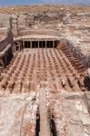 Remains At The Ancient City Of Kourian Near Episkopi Cyprus Stock Photo