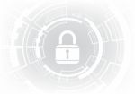 Technology Abstract Security Lock Circle  Background Stock Photo