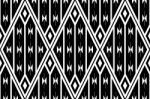 Geometric Ethnic Pattern Stock Photo