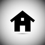 House Icon.  Illustration Stock Photo