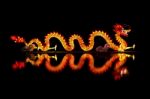 Chinese Dragon Lantern Stock Photo