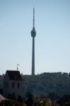 Stuttgart Tv Tower Stock Photo