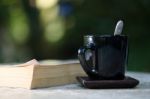 
Books, Telephone, Sunny, Morning Stock Photo