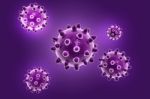 Virus 3d Image Stock Photo