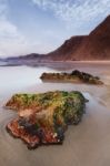 Coastline Area Of Sagres, Portugal Stock Photo