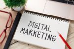 Digital Marketing Stock Photo