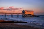 Selsey Bill Lifeboat Station Stock Photo