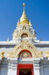 Sinakarintra Stit Mahasantikhiri Pagoda Stock Photo