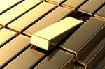 Gold Bar Stock Photo