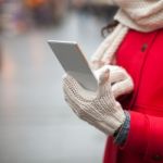 How To Keep Your Phone From Dying In Freezing Weather? Stock Photo