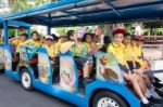 Primary Students Visit The Zoo, In The Jul 27, 2016. Bangkok Thailand Stock Photo