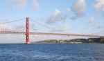 25th April Bridge In Lisbon, Portugal Stock Photo