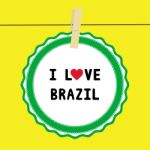 I Love Brazil4 Stock Photo