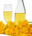 Dandelion Wine Stock Photo