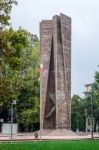 Monument All Alpino In Bergamo Stock Photo