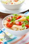 Pasta Salad Stock Photo