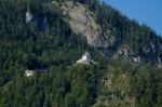 View Of The Cable Car Station At Hallstatt Stock Photo