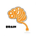 Creative Brain Sign Stock Photo