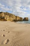 Praia De S.rafael Stock Photo