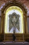 Marbella, Andalucia/spain - July 6 : Interior Of The Church Of T Stock Photo