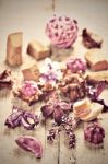 Potpourri Used For Aromatherapy Stock Photo