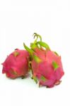 Red Dragon Fruit Stock Photo