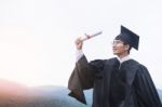 Graduation Student Commencement University Degree Concept, Group Stock Photo