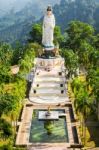 Goddess Of Mercy Known As Quan Yin Or Guan Yin Or Guan Yim Stock Photo