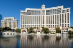 Las Vegas, Nevada/usa - August 1 : View Of The Bellagio Hotel An Stock Photo