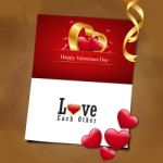 Red Love Heart, Valentines Day Concept Stock Photo