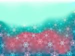 Snowflake Background Stock Photo