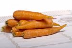 Bunch Of Carrots Stock Photo