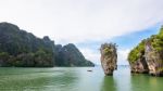 High Angle View Khao Tapu Island Stock Photo