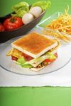 Club Sandwich Stock Photo