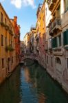 Venice Italy Unusual Pittoresque View Stock Photo