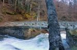 River In Ordesa National Park, Pyrenees, Huesca, Aragon, Spain Stock Photo