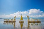 Kwan Phayao (phayao Lake) Is Popular Natural Attraction In Phayao. Landmark Of Phayao In Thailand Stock Photo