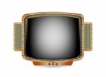 Retro Tv Style Stock Photo