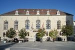 Trinity Building In The Castle Area Of Budapest Stock Photo