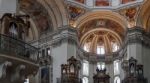 View Of The Ceiling In Salzburg Cathedral Stock Photo