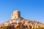 Rocks By The Road In Arizona Stock Photo