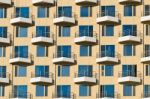 Building Facade Pattern Stock Photo