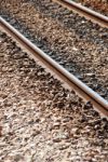 Railway Track Stock Photo