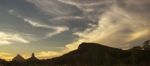 Mount Beerwah In The Afternoon Sun Stock Photo