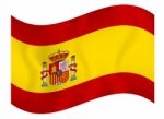 Flag Of Spain Stock Photo