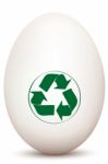 Recycle Egg Stock Photo