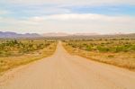 Namib Desert Landscape In Namibia Stock Photo