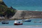 Bude Harbour Stock Photo