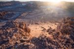 Valle De La Luna - Moon Valley, Atacama, Chile Stock Photo